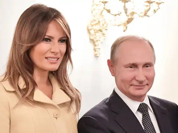 Melania Trump reveló que mantiene contacto epistolar con Putin en favor de los niños