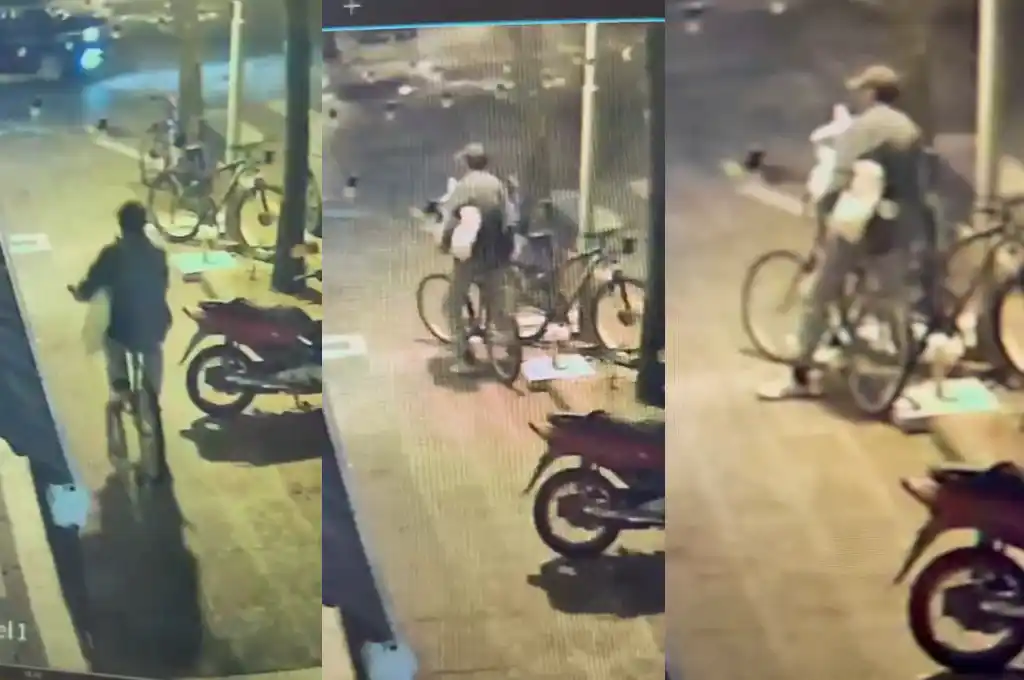 “Una bronca tremenda”: estaban trabajando e intentaron robarle una bicicleta que dejaron estacionada