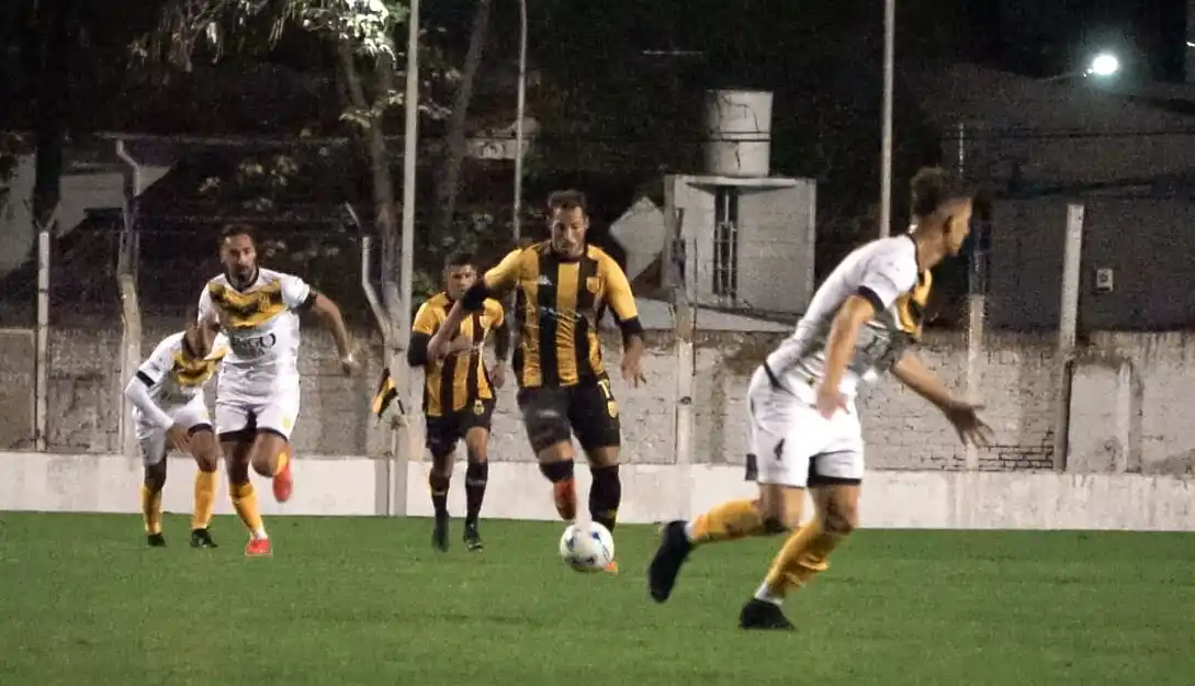 FOTO MAURO PIÑERO Igartua, en un partido anterior frente a Olimpo.