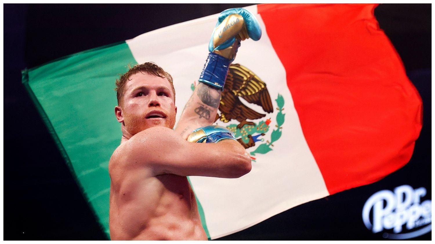 Tras la pelea, Canelo Álvarez expresó su descontento por el desarrollo del combate. Foto: Dallas Morning News.