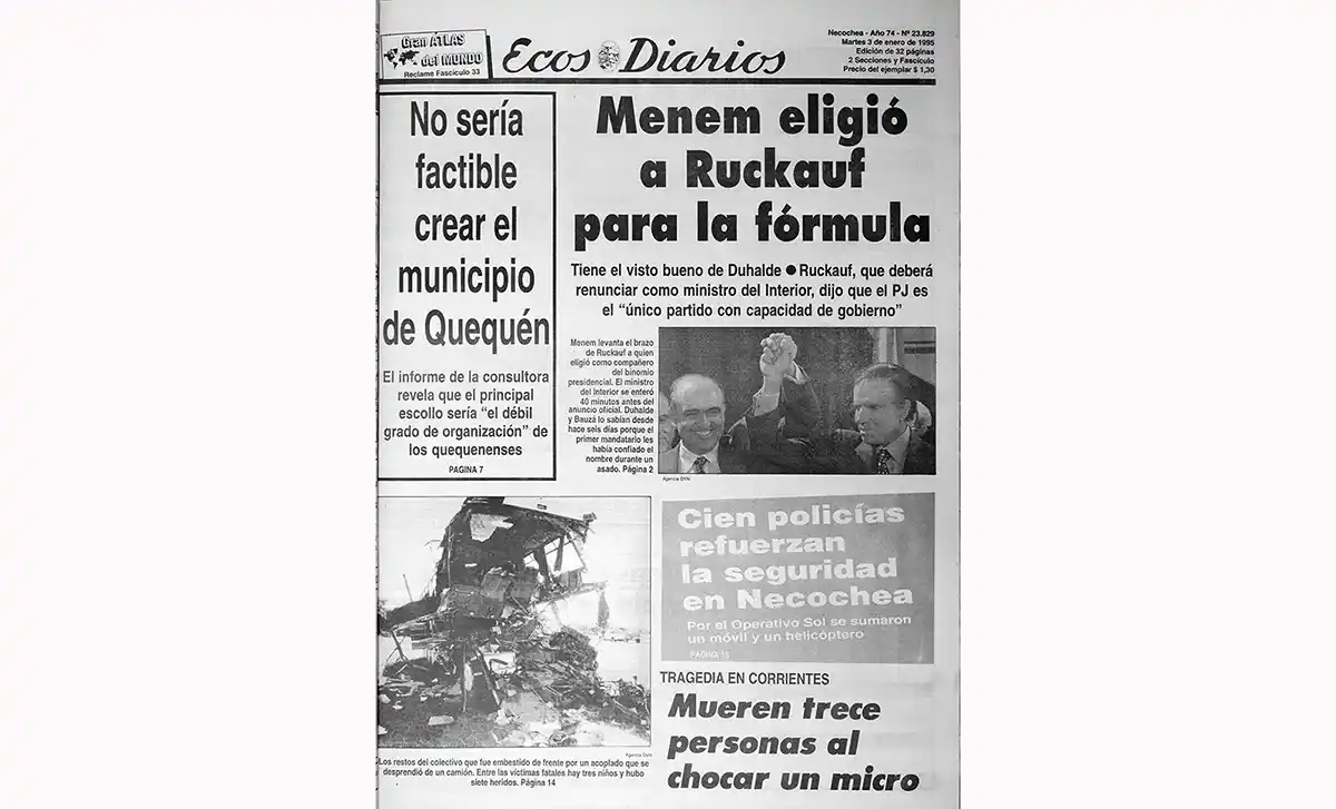 Martes 3 de enero de 1995