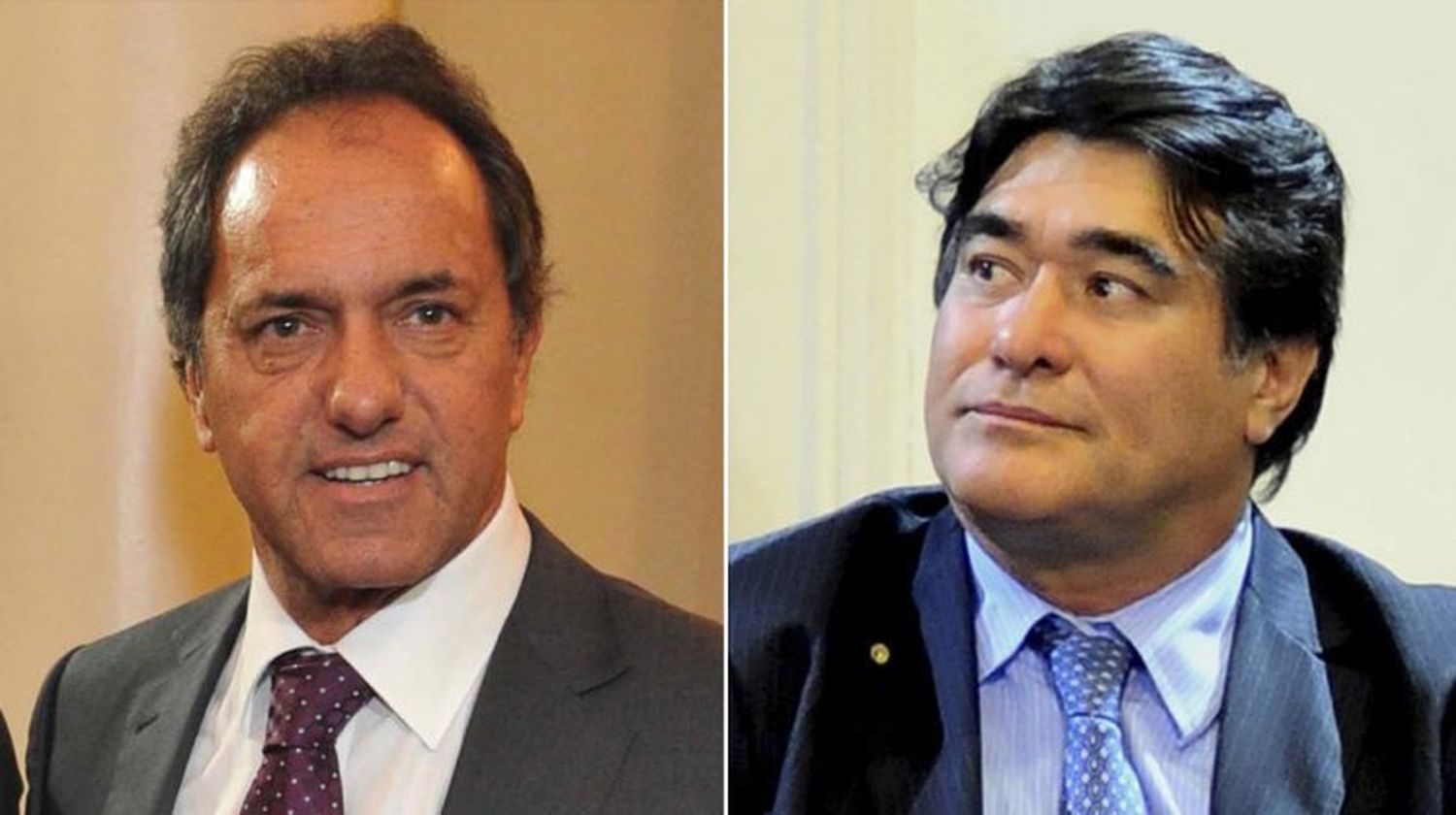 Scioli le propuso a Carlos Zannini que sea su vicepresidente