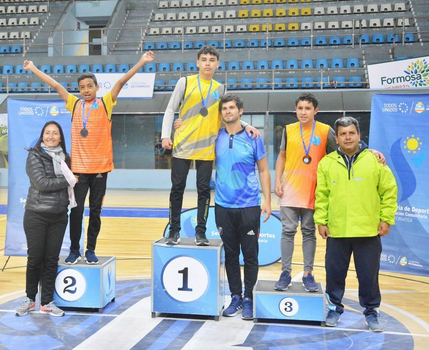 Pirané se destacó en las
finales del atletismo sub 14