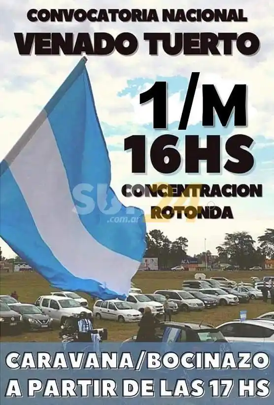 Convocan a una manifestación para el 1 de mayo contra medidas del Gobierno Nacional