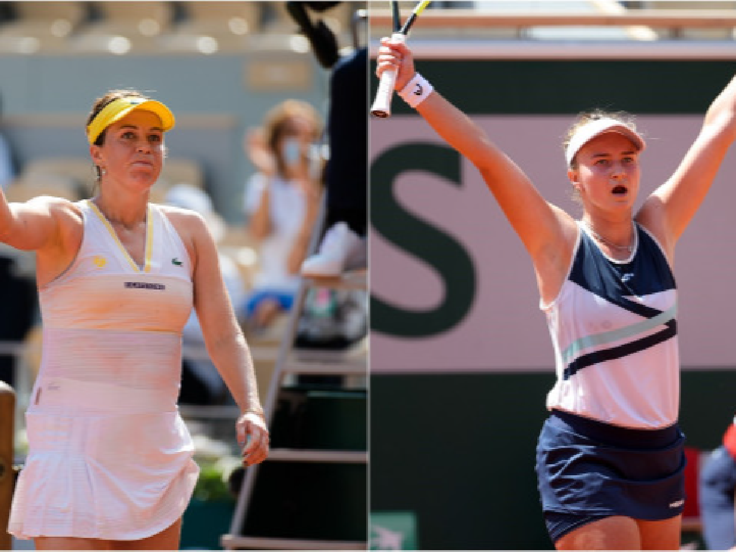 Pavlyuchenkova y Krejcikova jugarán la final femenina de Roland Garros