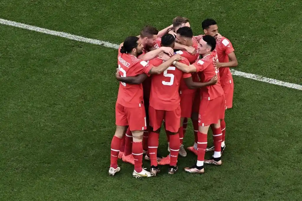 Suiza se impuso ante Camerún en su debut en el Mundial
