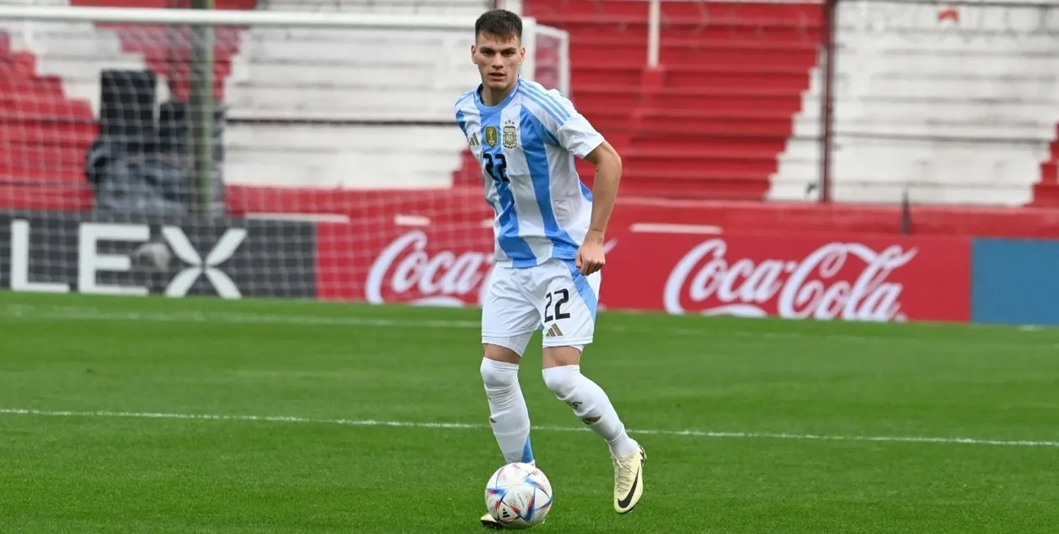 Kevin Zenón marcó un golazo. Crédito: AFA