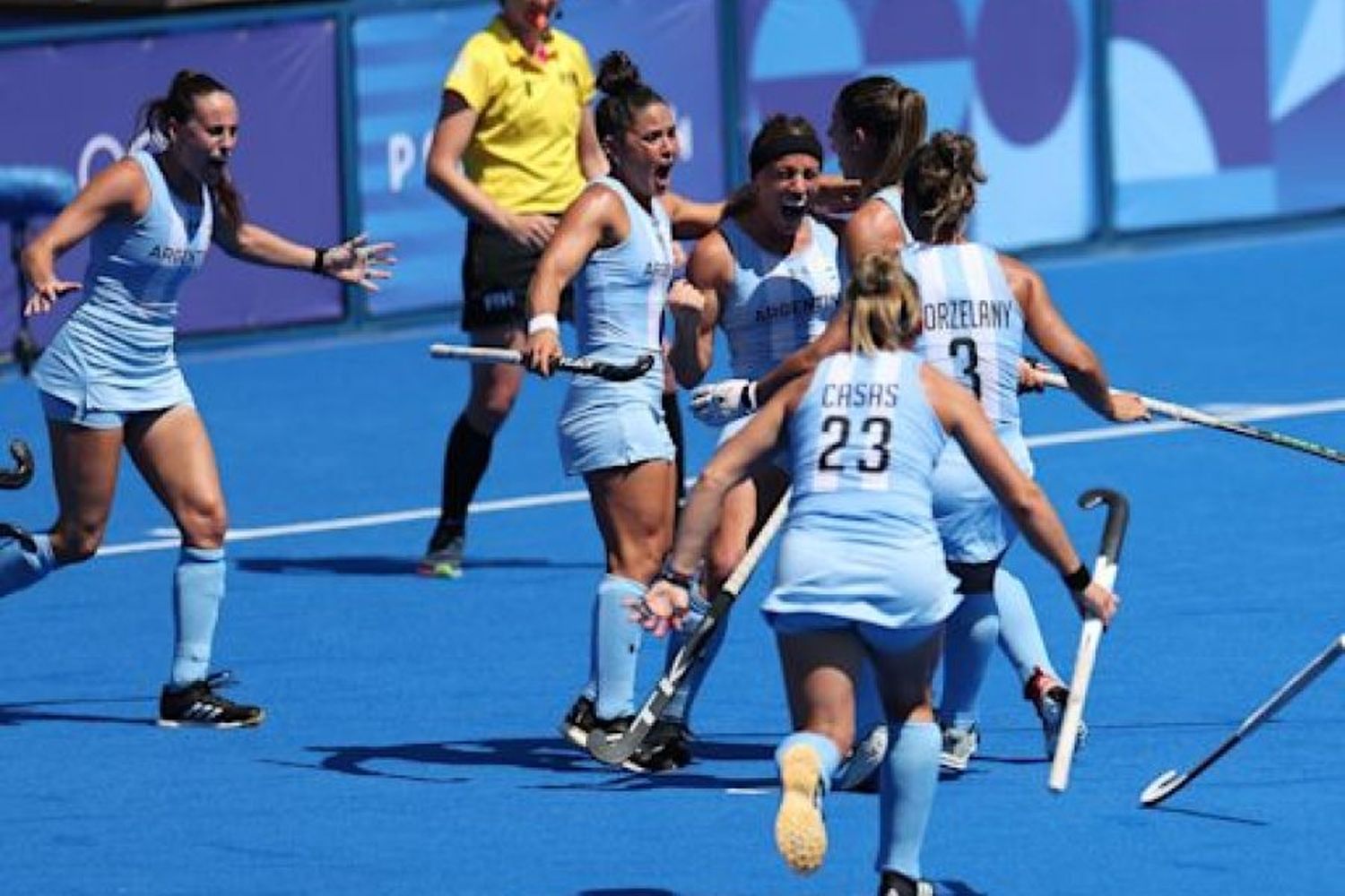 Las Leonas vencieron a Alemania por penales y estan en semifinales