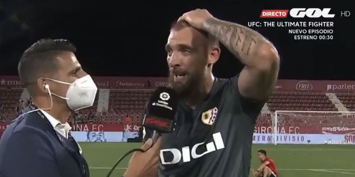 La emoción de Esteban Saveljich tras el ascenso de Rayo Vallecano