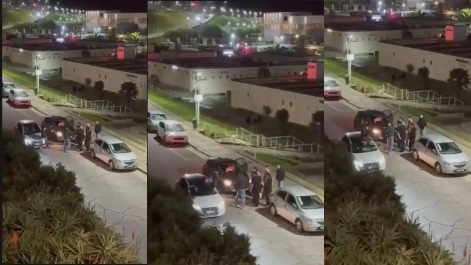 Violenta pelea en la vía pública terminó con un joven atropellado
