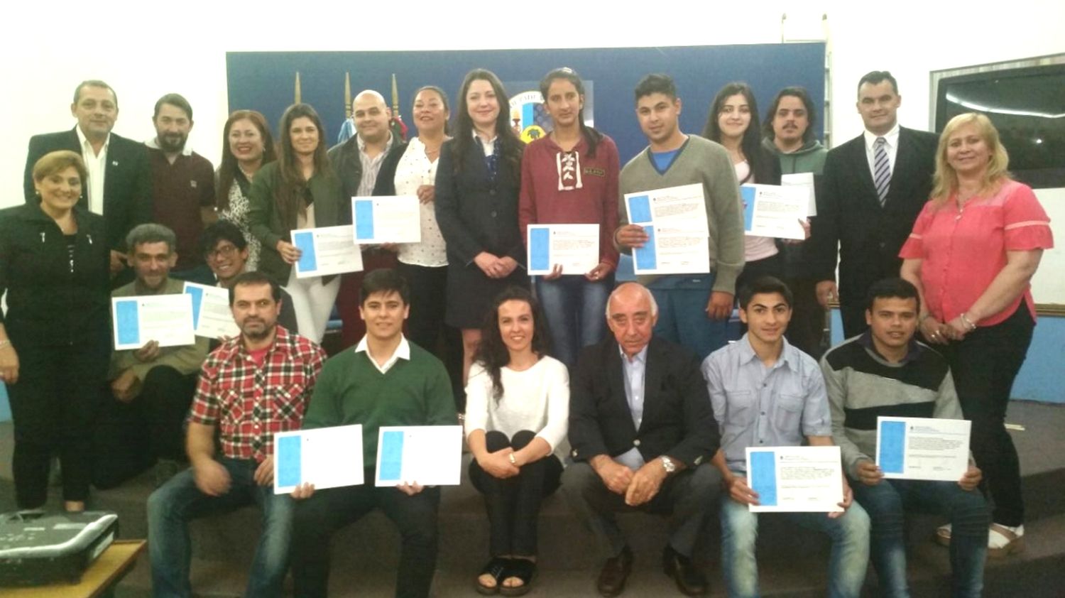 Se entregaron los certificados del programa Crédito para la Formación Profesional