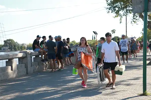 Se estiman en 35 mil personas las que llegaron el fin de semana