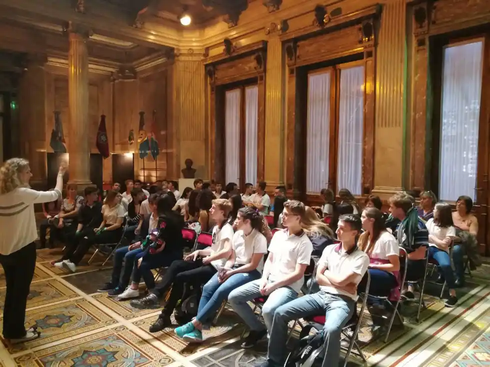 Concejales juveniles de la ciudad viajaron al Congreso de la Nación