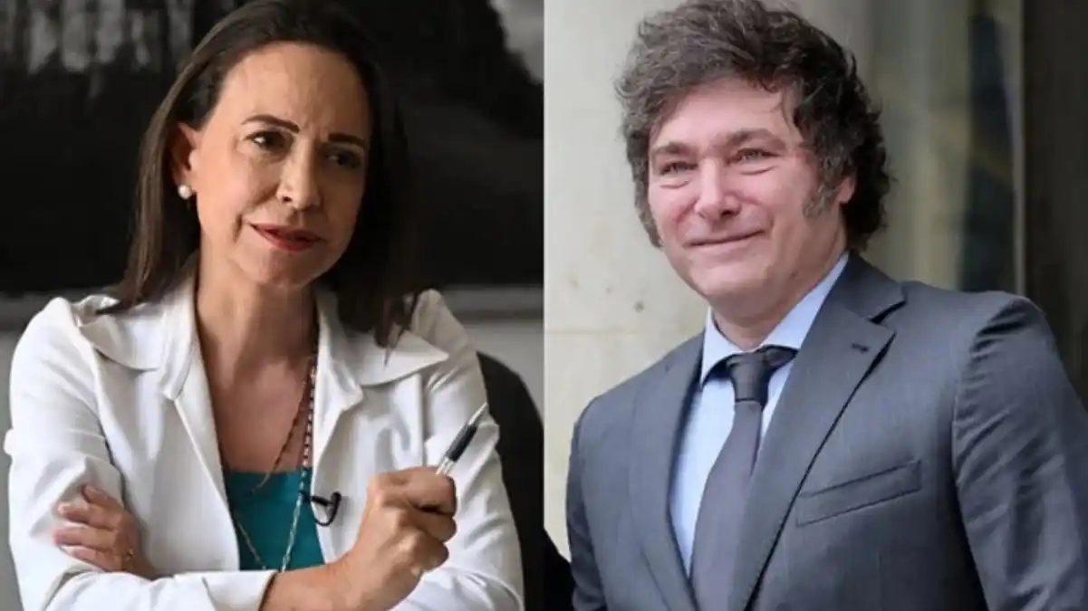 María Corina Machado emplaza a su «amigo» Milei: «EL MOMENTO DE ACTUAR ES AHORA, no en enero» (VIDEO)