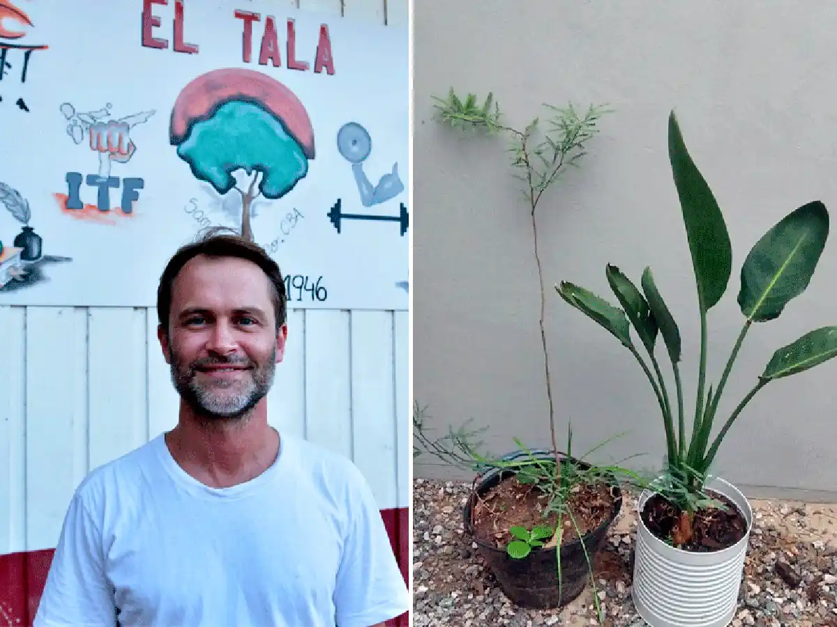 El Tala juega un gran partido por el medio ambiente  y los abuelos del hogar  