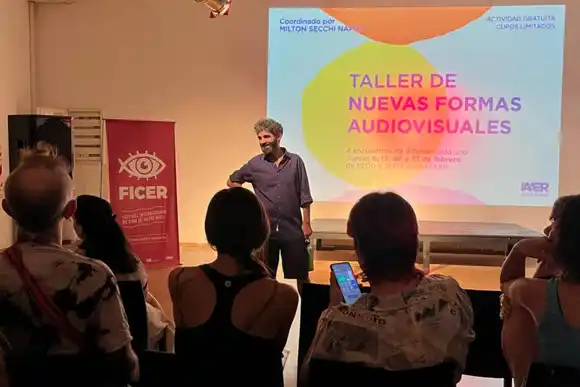 Culminó el taller de nuevas formas audiovisuales en el Iaaer