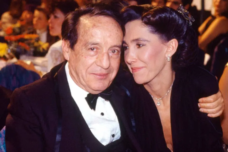 Roberto Gómez Bolaños y Doña Florinda, un amor para el resto de sus vidas
