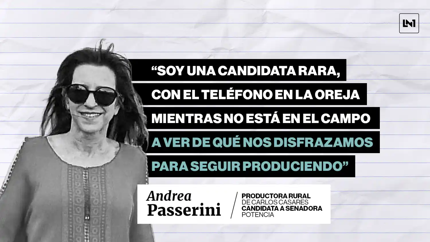Andrea Passerini, en diálogo con LANOTICIA1.COM