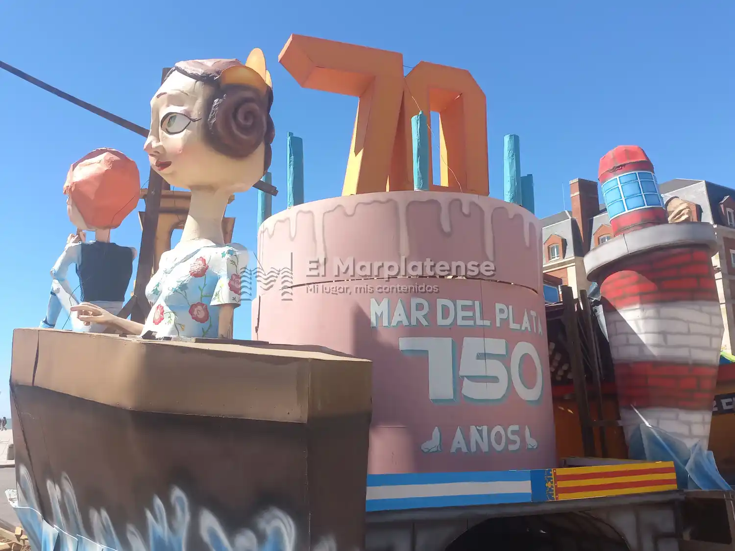 La escultura que tendrá protagonismo este año.