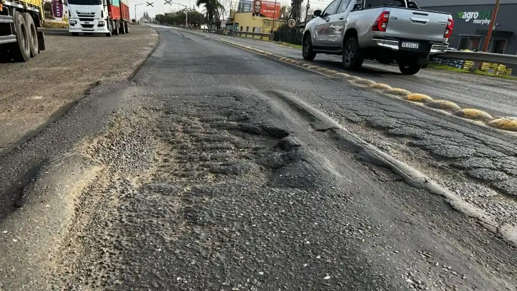 Las rutas santafesinas abandonadas por el gobierno nacional