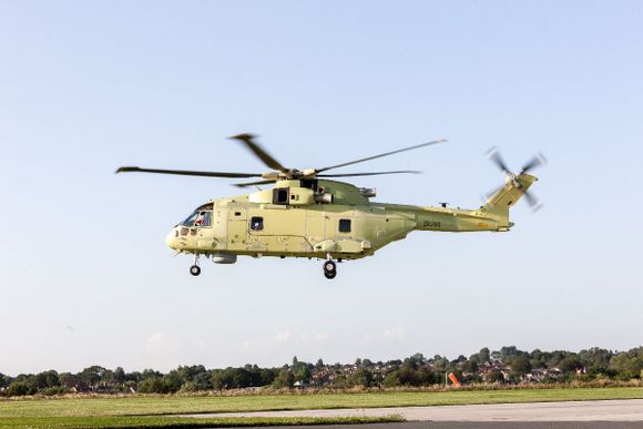 Levanta vuelo el primer Leonardo AW101 para Polonia