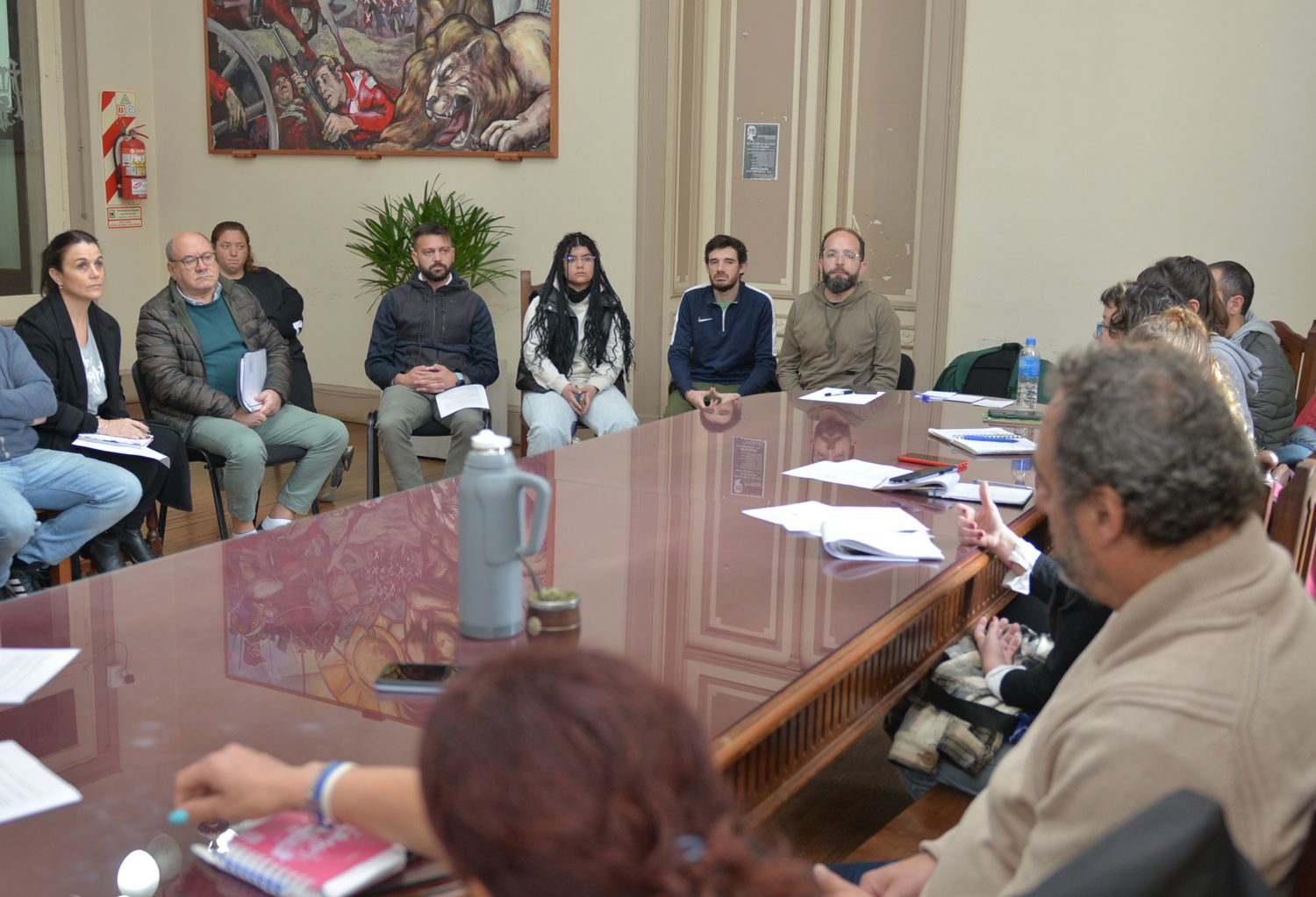 Volvió a realizarse un encuentro del grupo promotor de la Mesa de Abordaje Integral de Consumos Problemáticos.