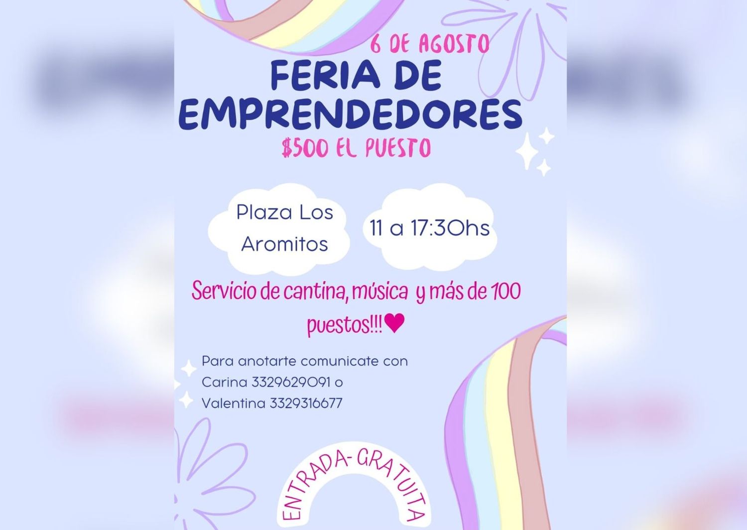 Nueva edición de la feria del barrio Los Aromitos