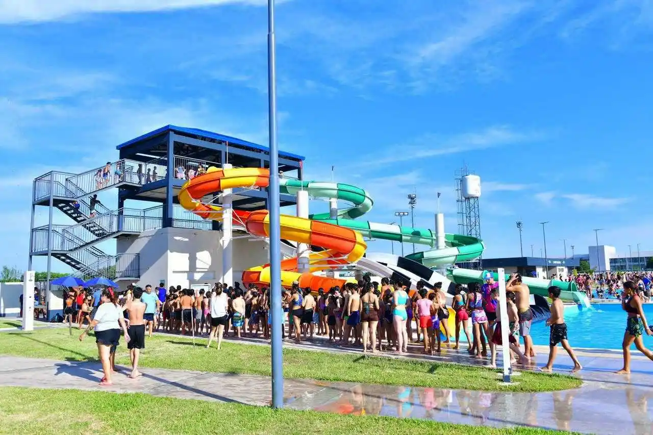 Parque Acuático: en la primera semana 
31.514 personas visitaron el complejo