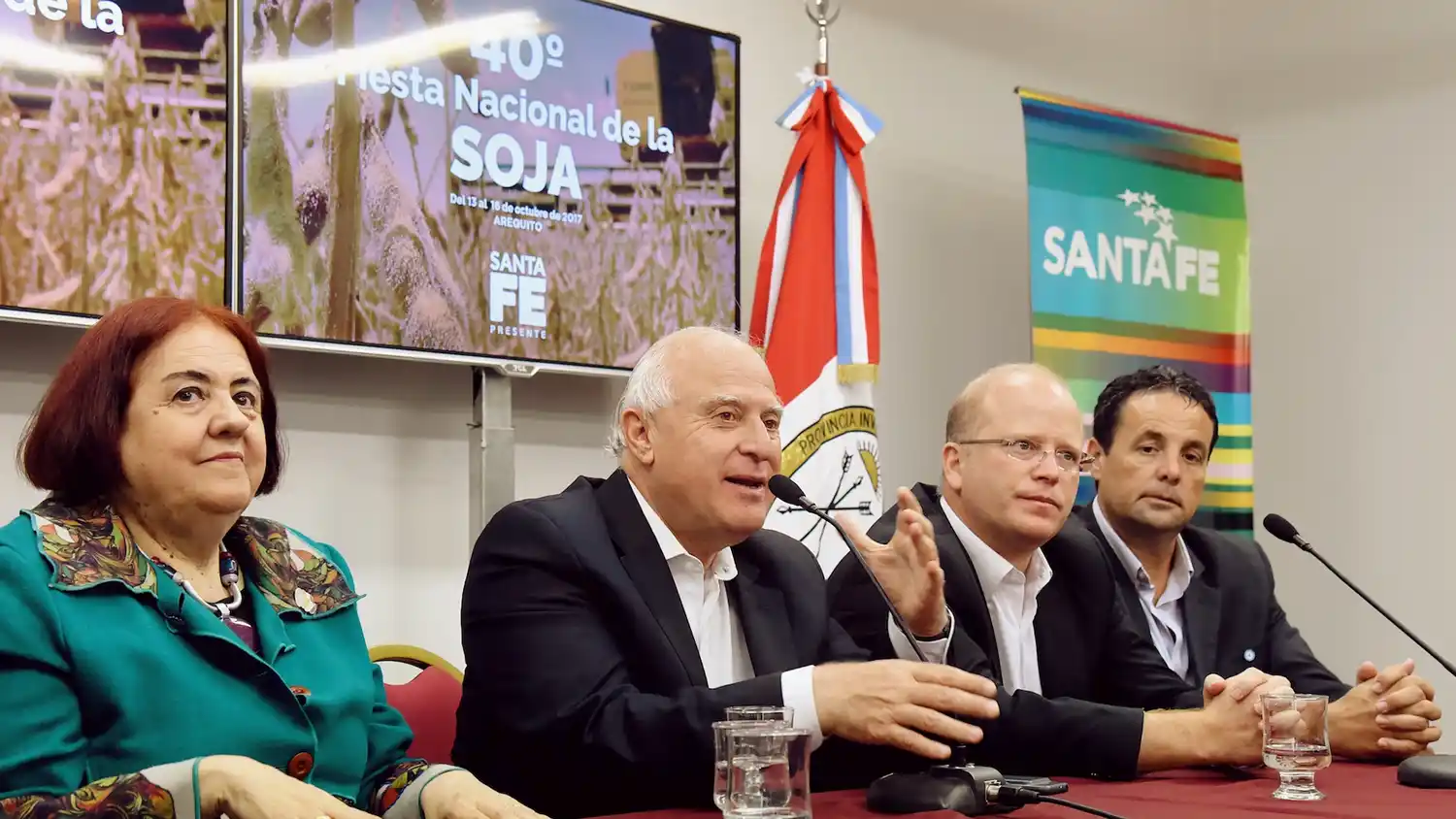 Lifschitz lanzó oficialmente la 40ª edición de la Fiesta Nacional de la Soja