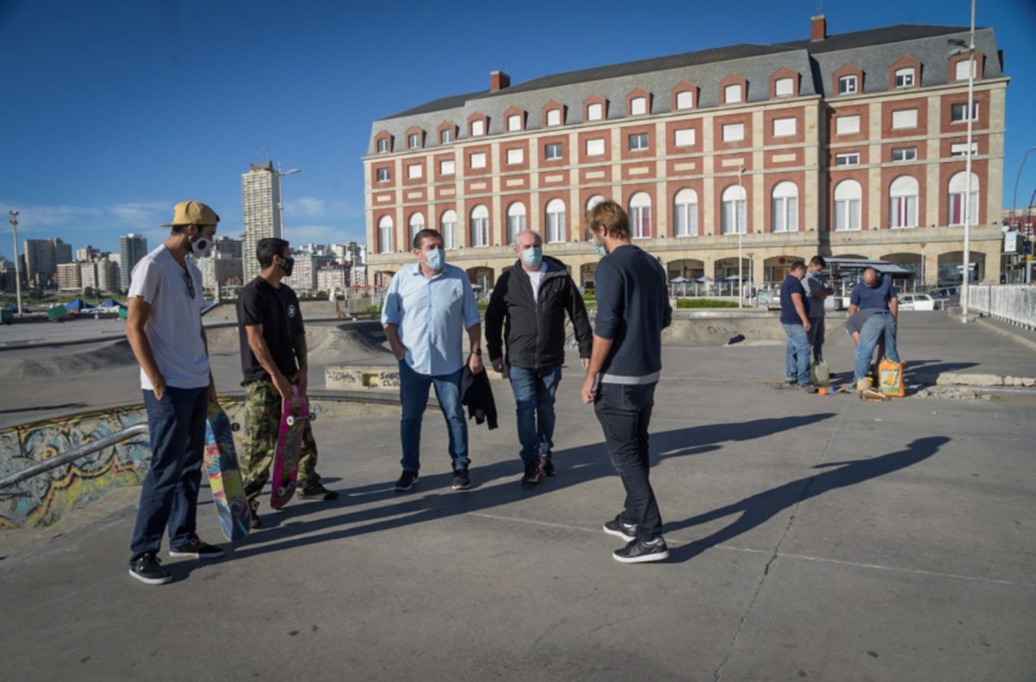 Comenzaron las obras de mantenimiento integral en la Pista de Skate Bristol
