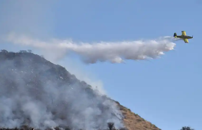 Bomberos controlan incendios forestales en Córdoba: «Fueron intencionales»