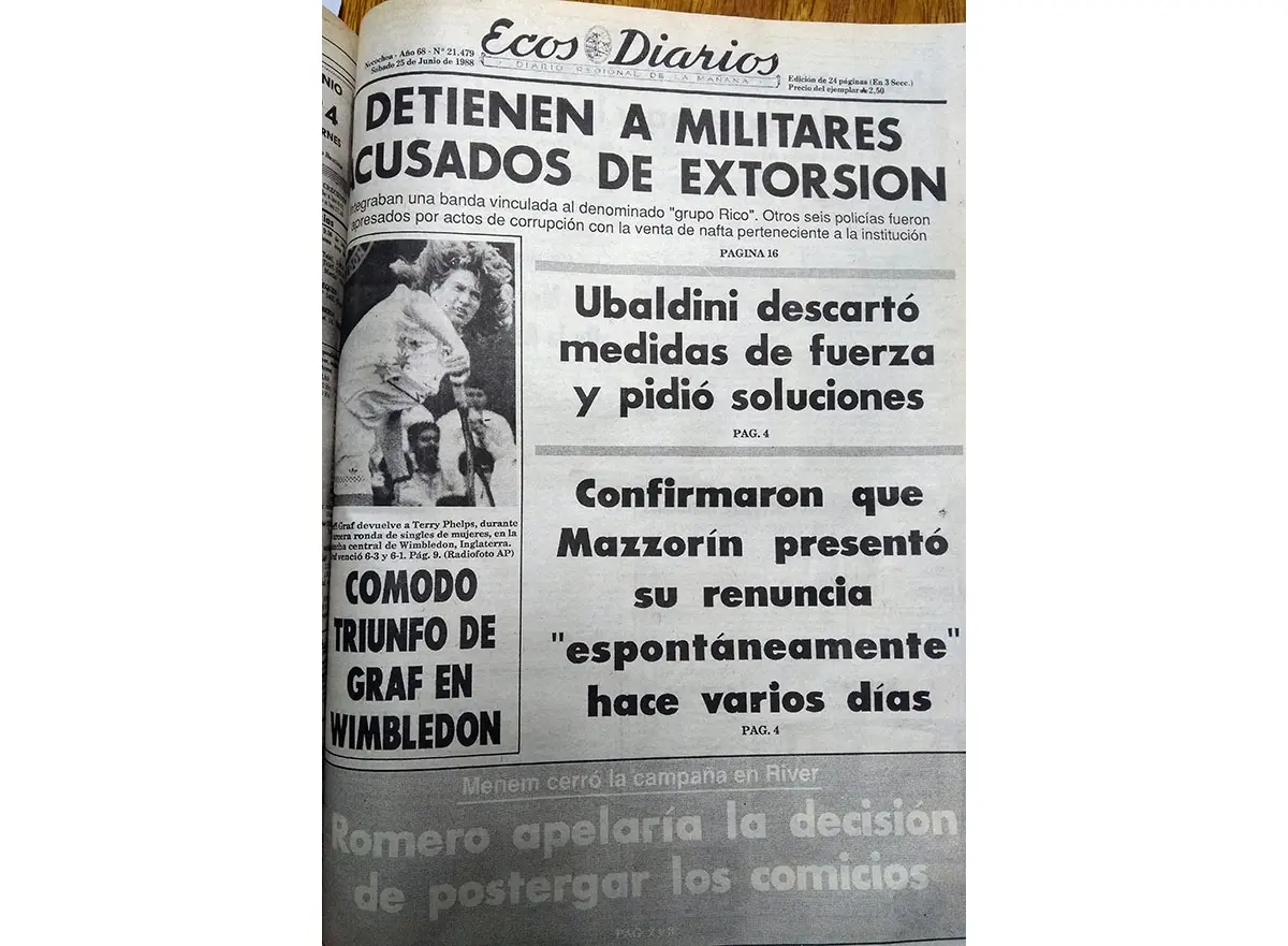 Sábado 25 de Junio de 1988