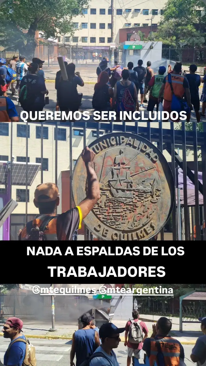 protesta trapitos quilmes