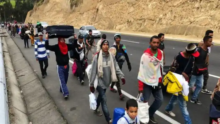 POR ENCIMA DE SIRIA: si la crisis en Venezuela  se agrava el éxodo de venezolanos podría llegar a 7 millones en 2022