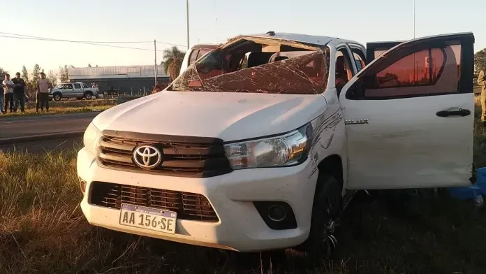 Choque fatal en la Ruta 14: murió un hombre tras colisionar con un camión y volcar
