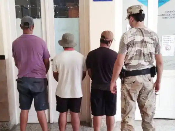 Detenidos en operativos y secuestro de armas, caza ilegal y ganado robado