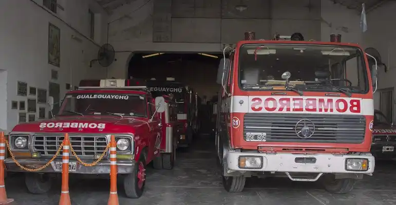 Un incendio destruyó un galpón en la zona norte de la ciudad