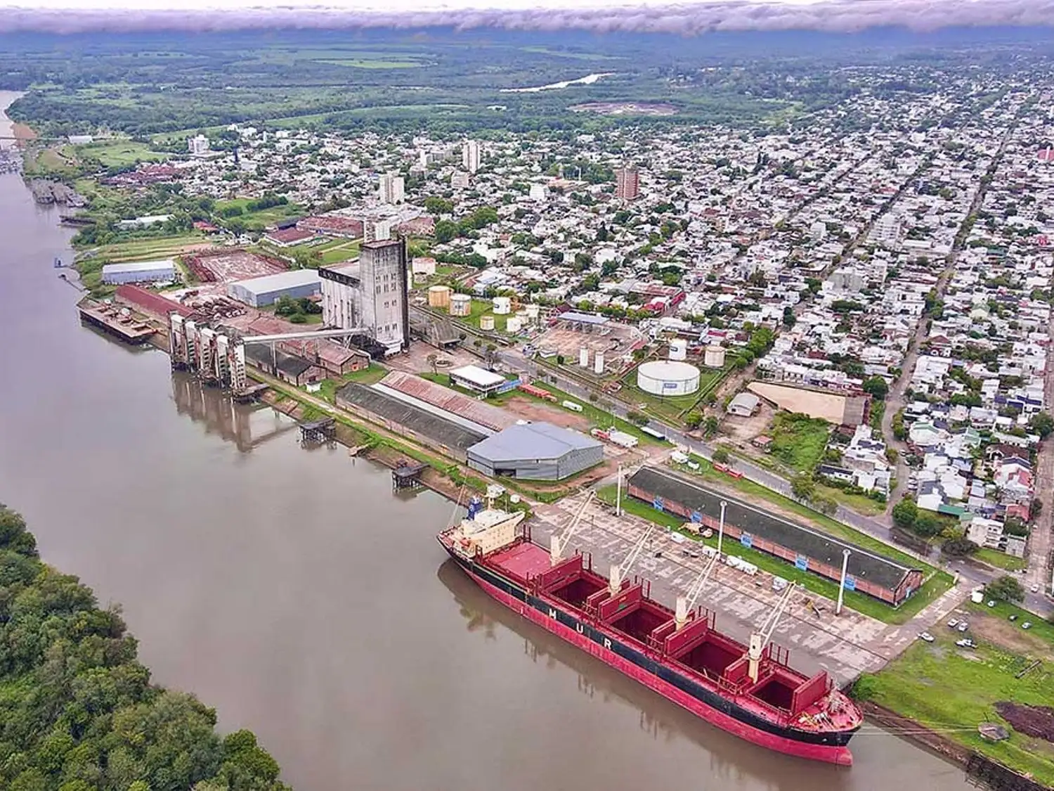 Madera entrerriana para la exportación: De Concepción del Uruguay a la India