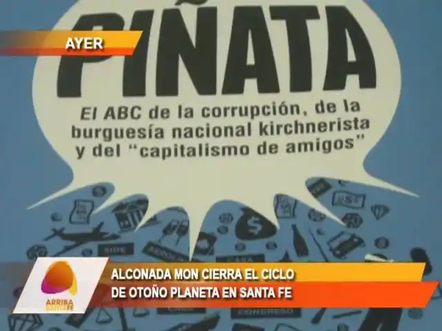 Alconada Mon cierra el ciclo de Otoño Planeta en Santa Fe