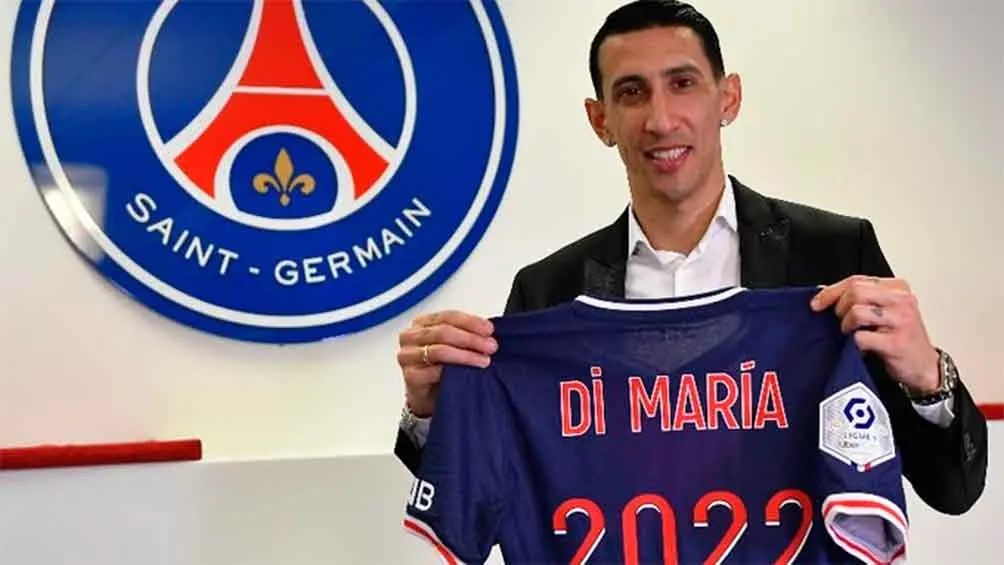 Di María extendió su contrato con el París Saint Germain
