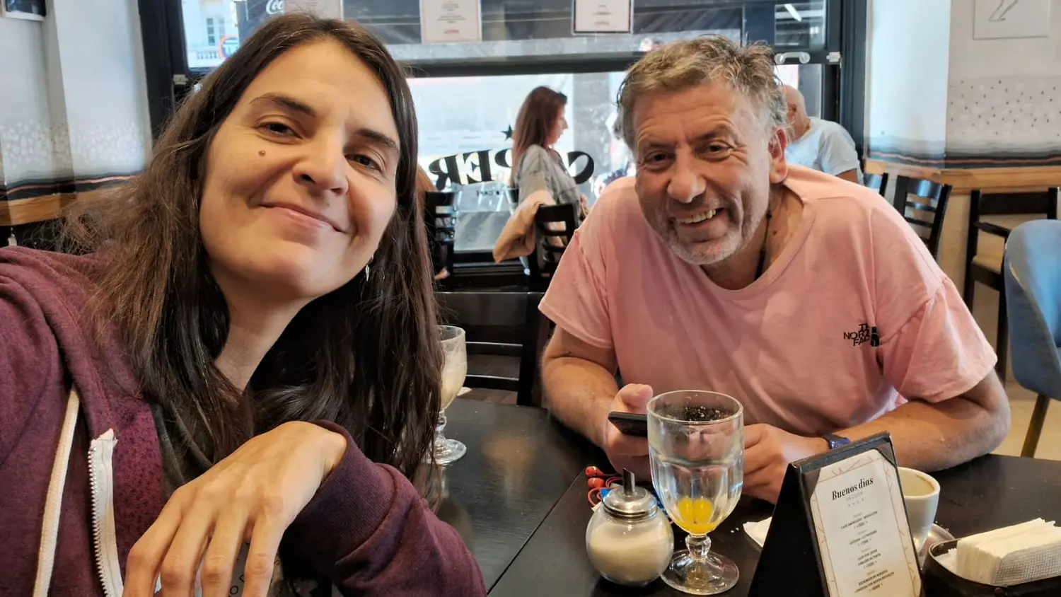 Fabián Pérez Batraglini y Marina Turletto, responsables del documental