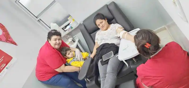 Estanislao del Campo: colecta de sangre con 
nuevos equipos para hemodonación recibidos