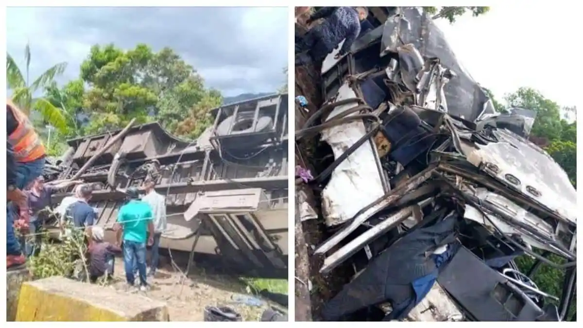 TERRIBLE ACCIDENTE deja una atleta muerta y 36 heridos en Monagas (+Lista)