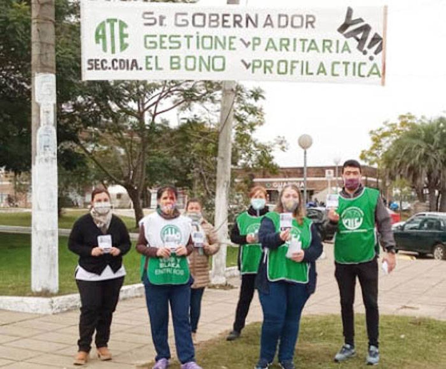 La organización vence al tiempo y  estamos organizados en pie de lucha