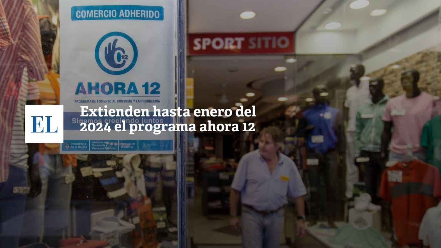 Extienden hasta enero del 2024 el programa Ahora 12