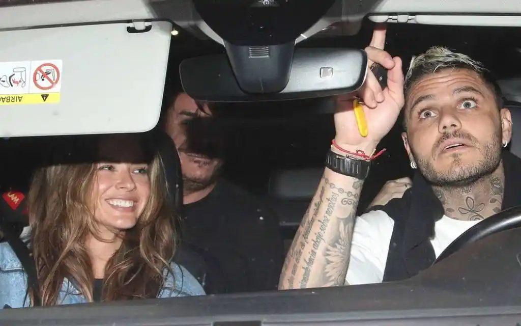 La primera salida romántica de la China Suárez y Mauro Icardi.