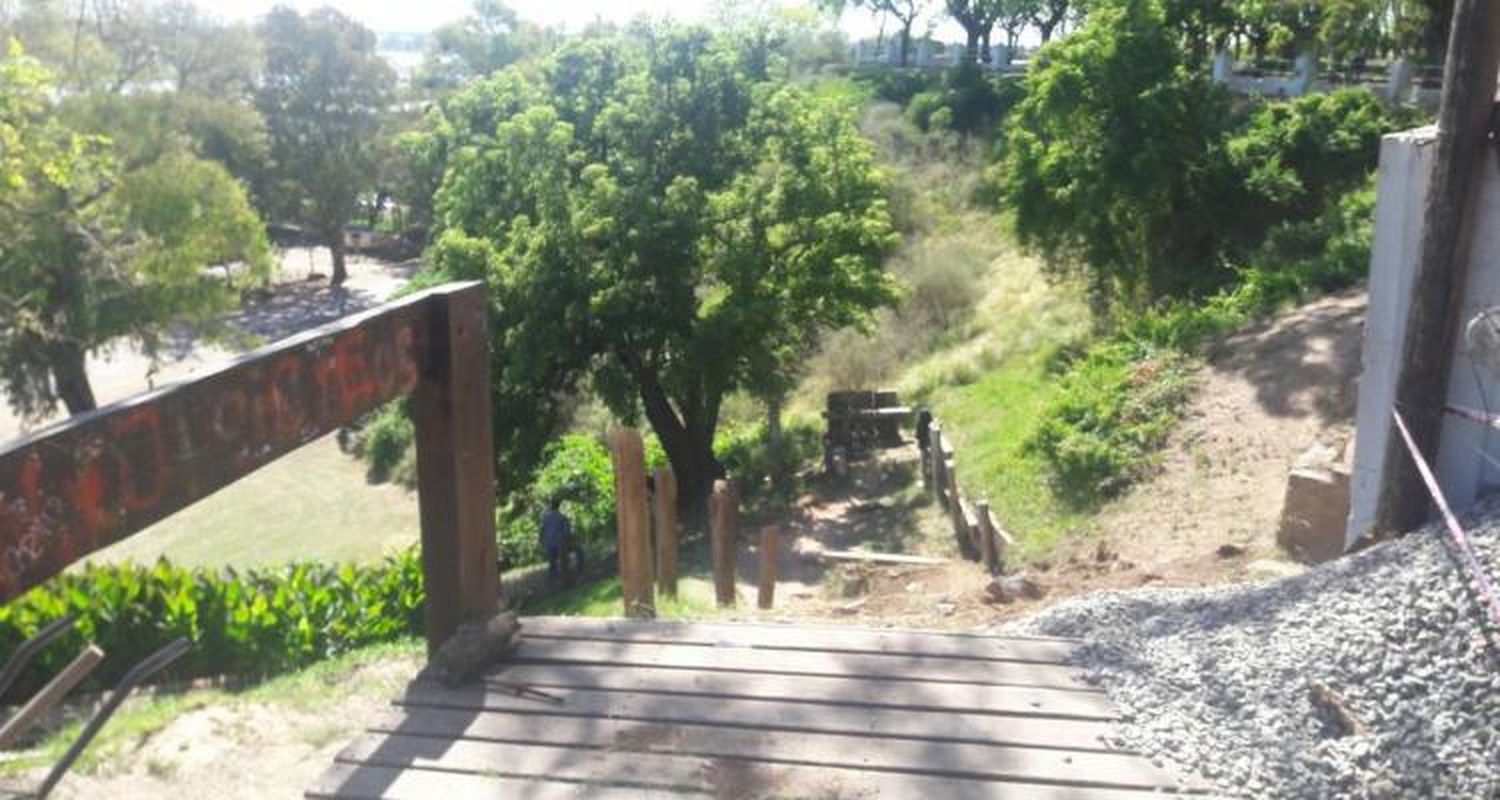 Cambiar durmientes por cemento