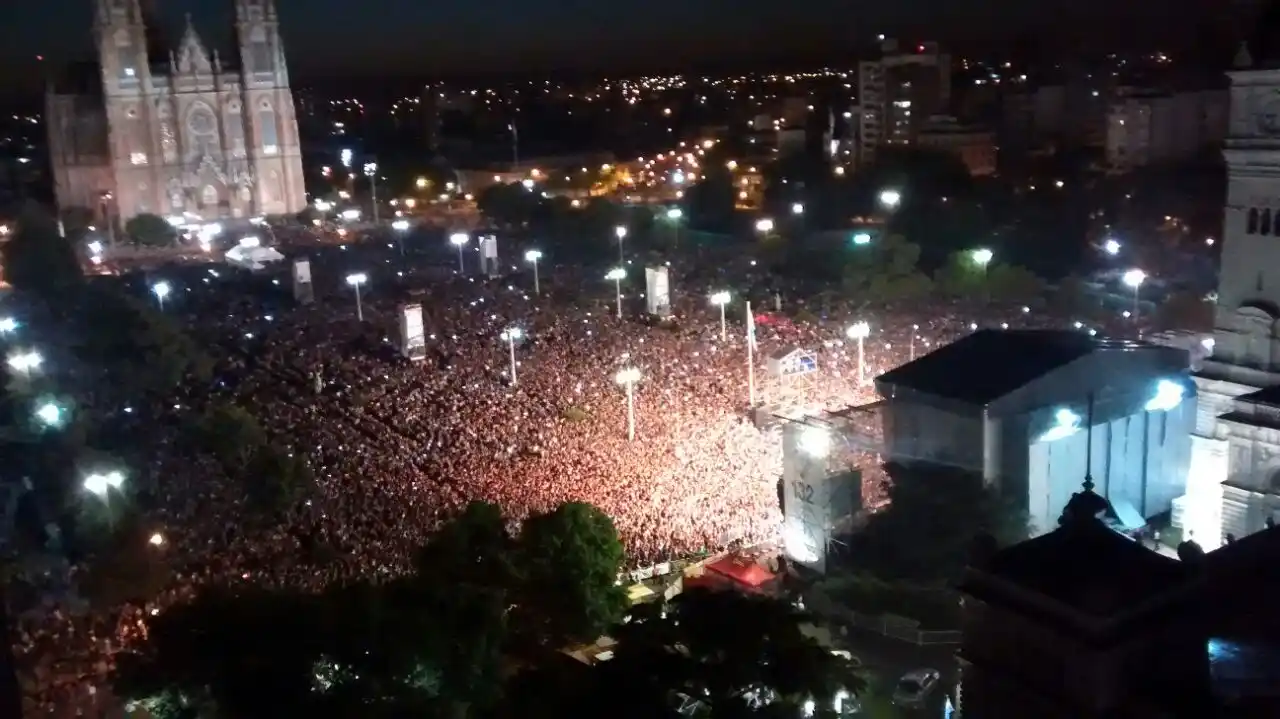 No Te Va Gustar cerró los festejos por el 132 aniversario de La Plata