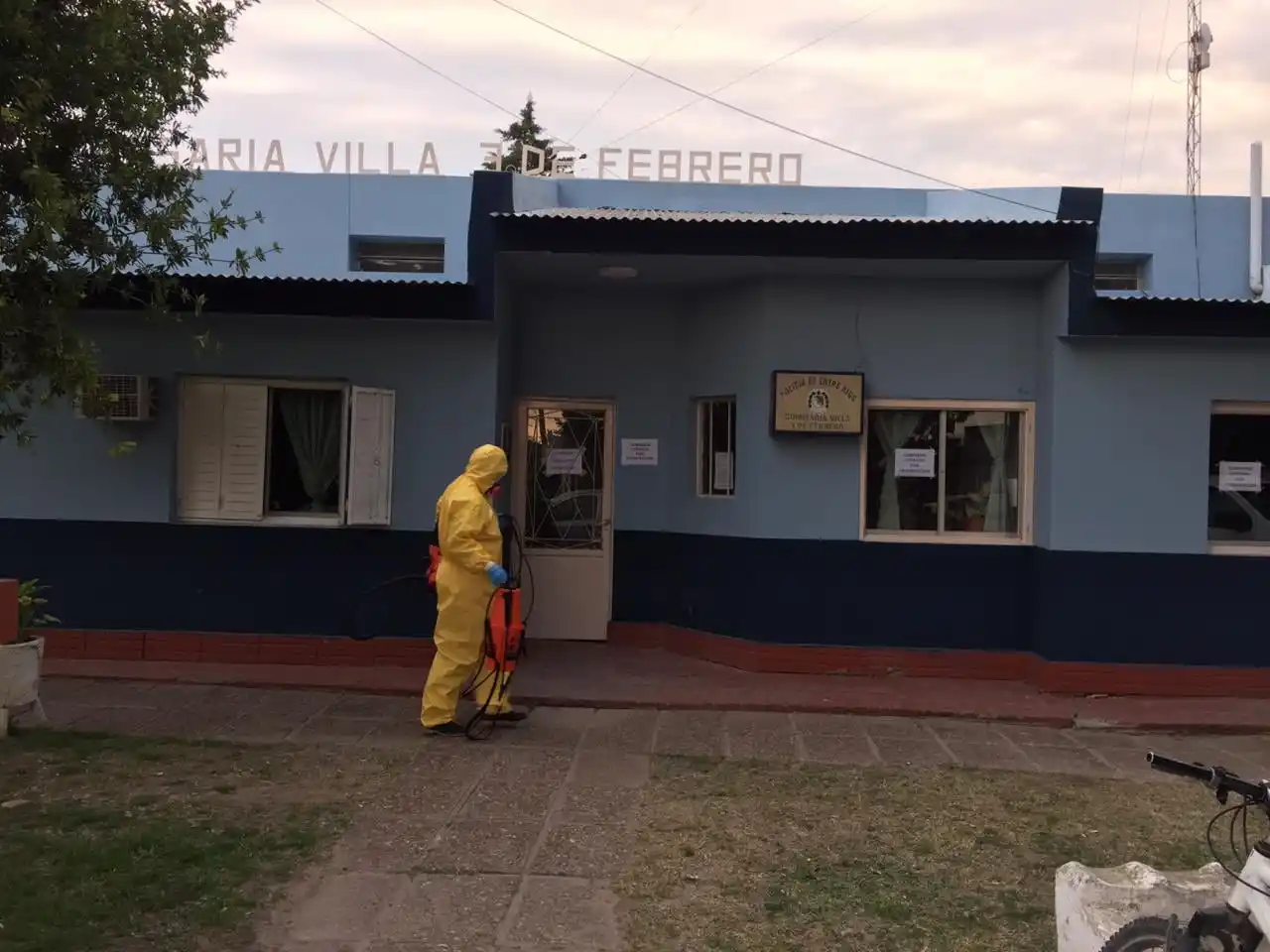 Debieron cerrar la comisaría de Villa 3 de Febrero