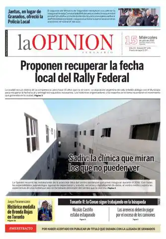 Portada de Edición N° 1215